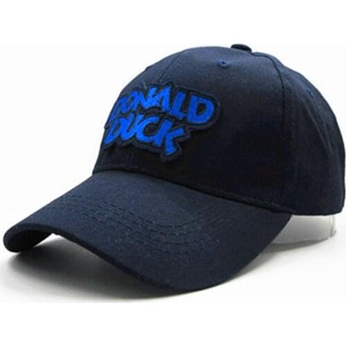 Blue Letter Embroidery Cotton Baseball Cap Hip-hop Cap Adjustable Snapback Hats for Men and Women 247