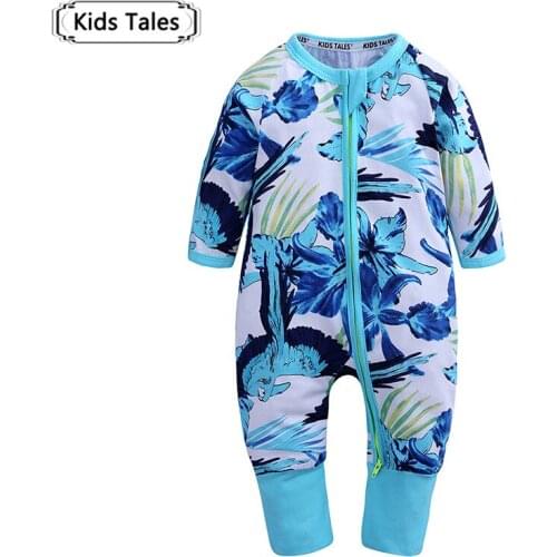 Newborn Baby Girls Boys Cotton Romper Long Sleve Jumpsuit New Years Clothes Outfits Baby Fashion Long Overalls 0-24M SR388