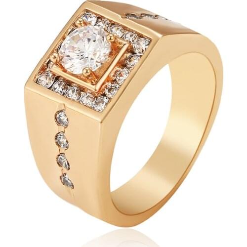 MxGxFam Gold Rings For Men