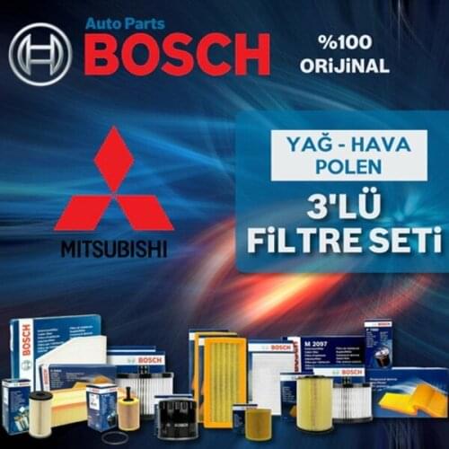 For Mitsubishi Asx 1.6 Bosch Filter Care Set 2010-2015