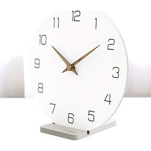 Nordic Wall Clock Fashion Desk Table Clock Living Room Silent Guess Women Creative Watch Mechanism Relogio Parede Large 50Q279