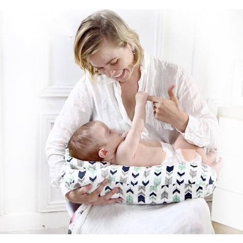 Newborn Baby Nursing Pillows Maternity Baby U-Shaped Breastfeeding Pillow Infant Cotton Feeding Waist Cushion Baby Care