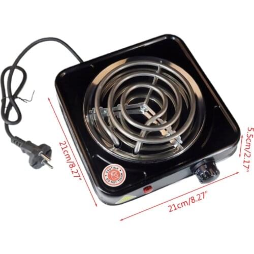 Portable Heat Preservation Electric Burner Single Stove Mini Hotplate Adjustable Temperature Furnace Home Kitchen Coffee Heate