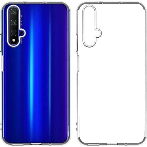 Transparent Silicon Case for Huawei nova 5T YAL-L21 for Honor 20 Pro Honor 20 Lite 6.21" Nature soft Phone cover Cases