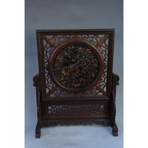 Rare Old Chinese Tortoise fan screen statue,Collection Hotel Business Gift,#02,Hand-carved, Free shipping