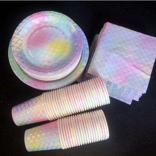 Little Mermaid Party Supplies Photo Props Mermaid Decoration Mermaid Birthday Party Favors Kids Birthday Parties Decor