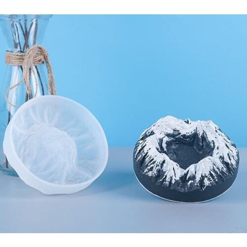 Snow Mountain Storage Box Silicone Molds Crystal Epoxy Resin Model DIY Handmade Craft Making Supplies