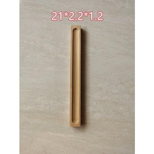 New High Quality 1Pc Bamboo Material Stick Incense Plate Incense Holder Fragrant Ware Stick Incense Burner Sage