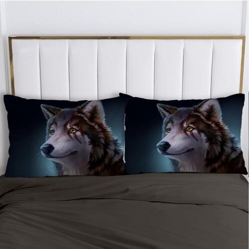 3D Pillow cover Pillow case Luxury Bedding Pillowcase Pillowcovers decorative 50x70 50x75 50x80 Customizable size animal eye