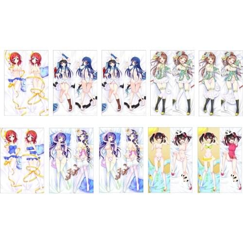 Anime Love Live! Body Pillows Hugging Pillow Cover Case Decorative Pillowcases Pet Double-Sided 2way Sexy