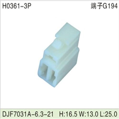 Free shipping 500pcs DJF7031A-6.3-21 6.3mm 3Pin AMP Car Electrical Wire Connectors for VW,BMW,Audi,Toyota,NISSAN AND other