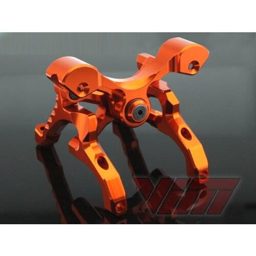 CNC precision machining all metal front shock absorber support butterfly bracket Set for ROVAN ROFUN KM HPI BANA 5B 5T 5SC