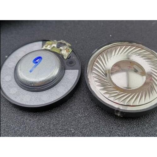 40mm speaker unit Titanium film 32ohms female posion vocal high resolution 2pcs