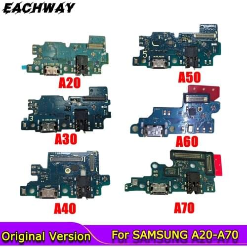 For Samsung A10 A20 A30 A40 A50 A70 A01 A11 A12 A31 A51 A71 A21s USB Charger Port Jack Dock Connector Charging Board Flex Cable