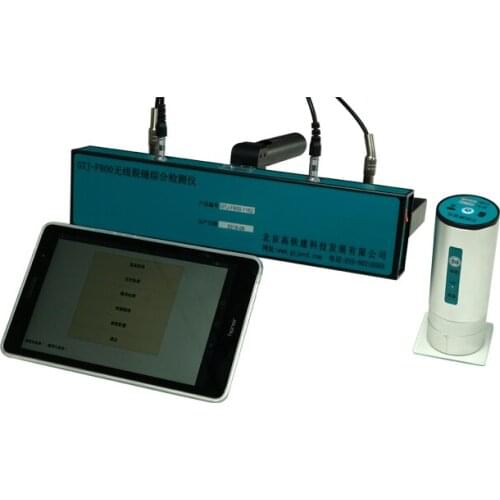 F800 concrete wall crack measurement detection meter gauge width and depth