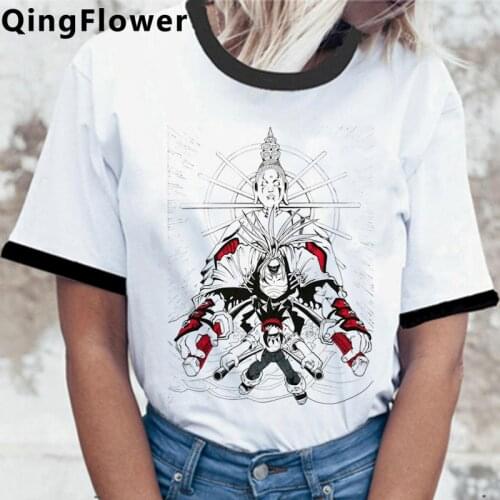 Shaman King tshirt female white t shirt ulzzang couple clothes tumblr kawaii clothes t-shirt
