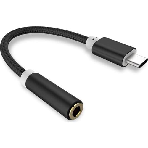 Ugreen Type C 3.5 Jack Earphone USB C To 3.5mm AUX Headphones Adapter Audio Cable For Huawei V30 Mate 20 P30 Pro Xiaomi Mi 10 9