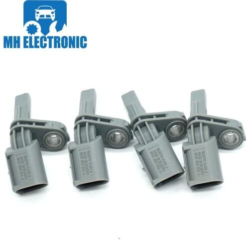 MH ELECTRONIC 4PCS/LOT ABS Wheel Speed Sensor WHT003856A For Volkswagen CADDY CC GOLF PASSAT TIGUAN FOR AUDI A3 Q7 TT FOR SKODA
