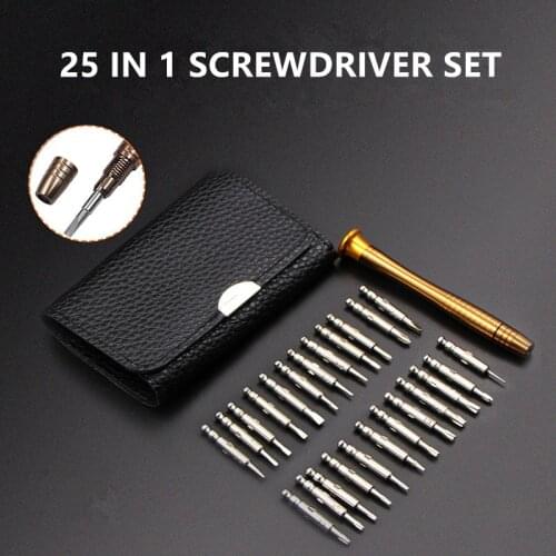 Mini Precision Screwdriver Set 25 in 1 Torx Multifunctional Opening Repair Tool Precision Screwdriver Set For Phones Tablet PC