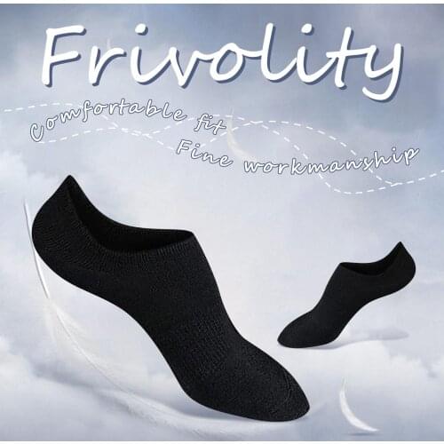 8Pairs Mens Sports Socks Womens Short Breathable Half Socks Women Summer Solid deep mouth prevent heel loss Slipper Socks