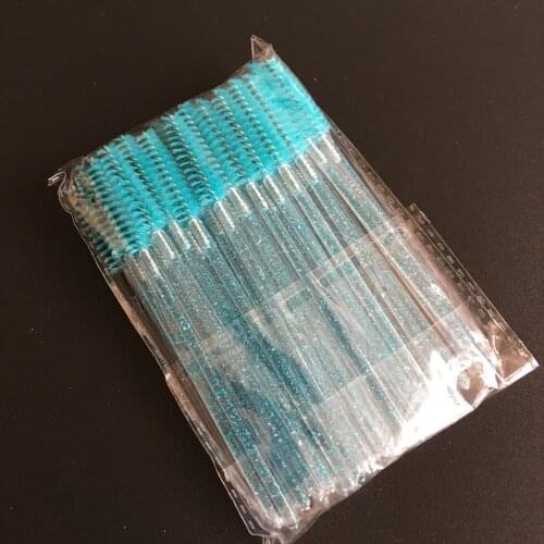 New Colorful Disposable D Eyelash Brush Mascara Wands for eyelash &eyebrow makeup brush