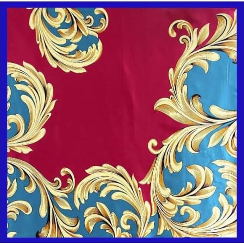 New 90cm Square Scarf Women Satin Hijab Shawl Female Foulard Vintage Design Summer Bandana Head Scarves Square Wraps