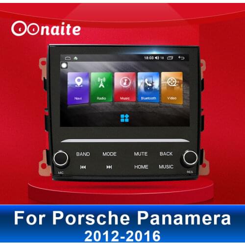 Oonaite 7 Inch Android 10 Car DVD Radio Multimedia Audio Video Player GPS Navigation Voice System for Porsche Panamera2012-2016
