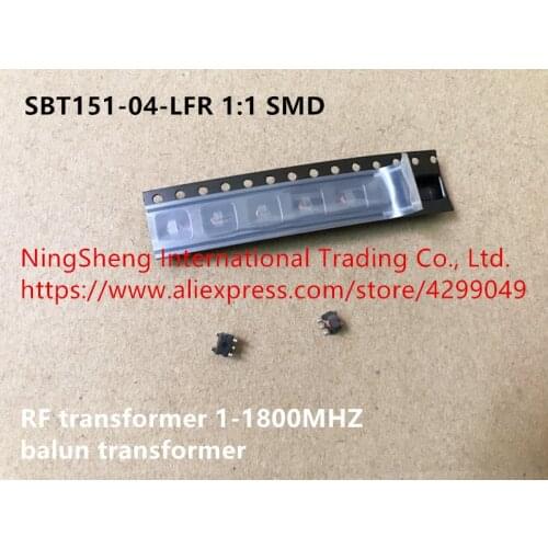 Original new 100% SBT151-04-LFR 1:1 patch RF transformer 1-1800MHZ balun transformer