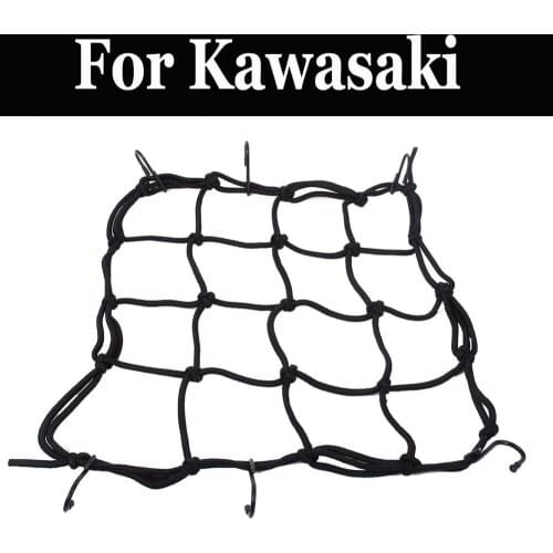 Bungee Cord Cargo Net Motorcycle Helmet Mesh Storage Tie For Kawasaki Z1 Z1000 Z1000 Mkii Ltd Z1000st Z1100a1 Z2 750rs Z200