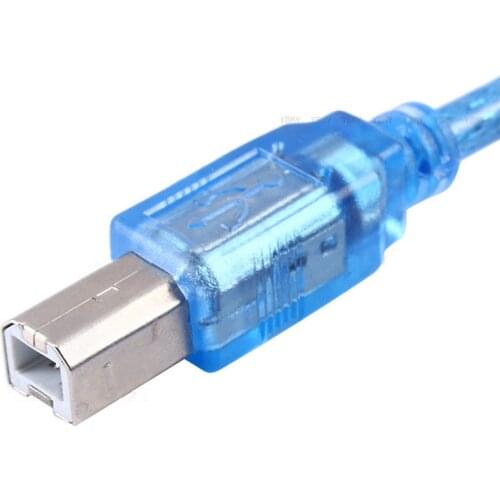 Blue cable Printer Cable high speed connectors Male to Male Type A Male to Male Type B Accessories 1ft