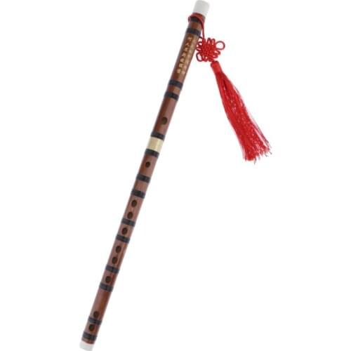 Traditional Chinese Bamboo Flute / Dizi in C / D / E / F / G Key with Flute Bag