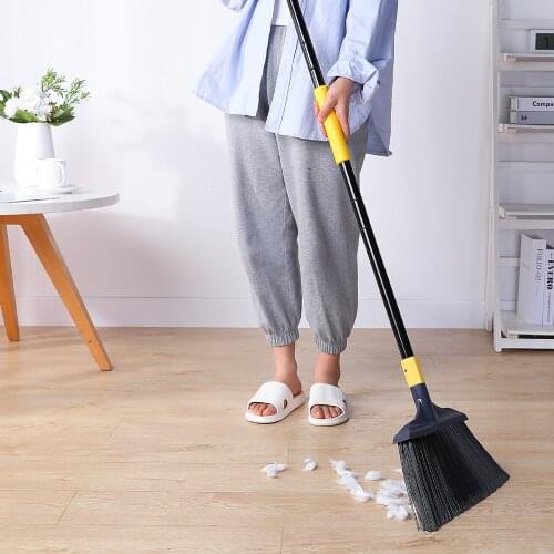 Yocada Heavy-Duty Broom Outdoor for Courtyard Garage Lobby Mall Market Floor Kitchen Room Office Pet Hair Rubbish Cleaning
