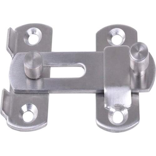 Hasp Latches Stainless Steel Hasp Latch Lock Sliding Door Chain Locks Security Tools Hardware For Window Cabinet
