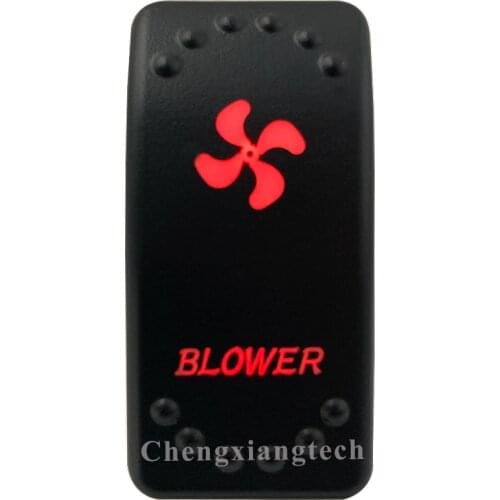 12V 20A / 24V 10A Dual Red Led 5P On Off SPST Rocker Switch Blower Waterproof for Car Boat Truck Circuit Breaker