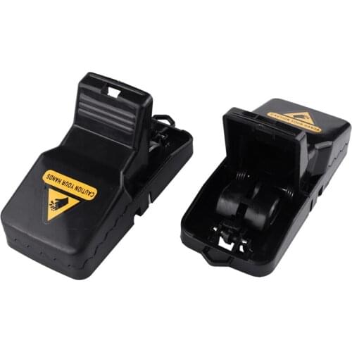 2x Mouse Trap Mouse Finger Live Trap Rat trap Black