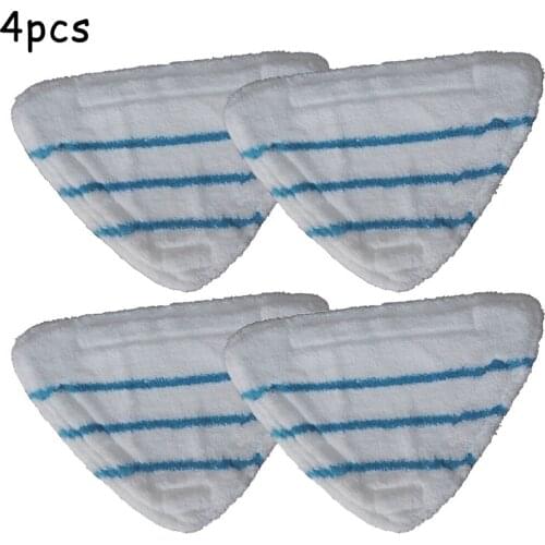 4 X Mop Pads For BELDRAY MOSS VOCHE GROUNDLEVEL Steam Floor Microfibre Head
