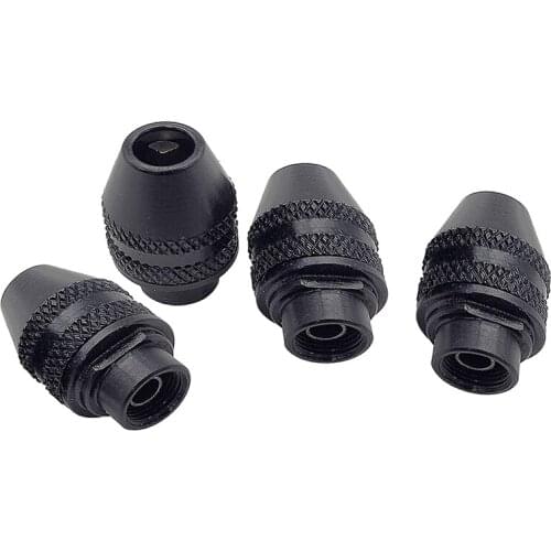 4Pcs Multi Quick Change Keyless Chuck Replacement for Dremel 4486 Rotary Tools 3000 4000 7700 8200