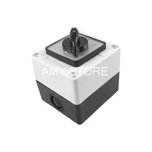 440V 10A Rotary Selector 3 Positions Changeover Switch Control Station