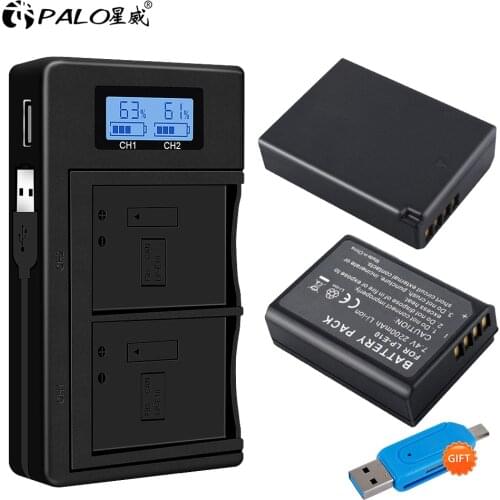 1-2pcs LP-E10 LPE10 LP E10 Digital Camera Battery for Canon EOS 1100D 1200D 1300D 2000D Rebel T3 T5 T6 Kiss X50 X70 Battery L10