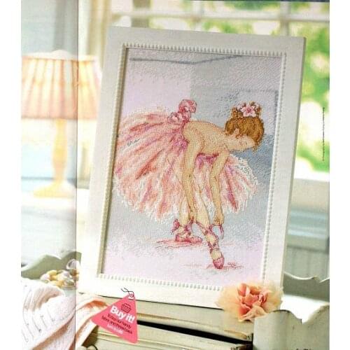 FREE delivery High Quality 14CT Cross Stitch Kit Ballerina Ballet girl dancer