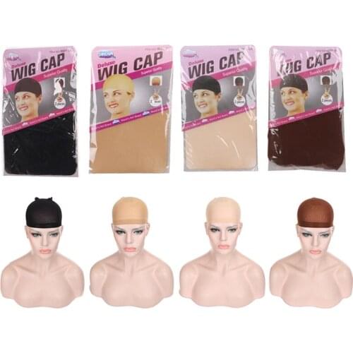 Black/Coffer/Skin colors Wig Cap High Elasticity Wig Cap Cosplay Wig Caps Elastic Liner Mesh For Women Wig Liner Accessories