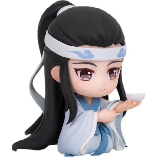 Dao Master Lan Xichen Anime Action Figures Toys Lan Wangji Model Toys for Children Lan Zhan Q Version Figure Model Ornaments Boy