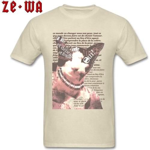 Choose Love T-shirt Men Sphynx Print T Shirt Vintage Beige Tops Animal Cat Lover Clothing Cotton Tshirt Discount Fashion Tees