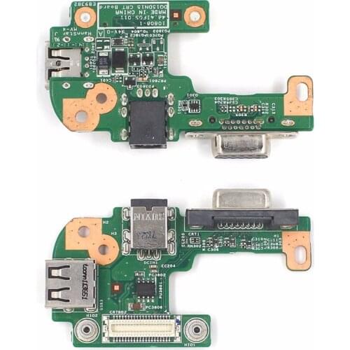 DC Power Jack Board VGA Board With USB 2.0 Port Original Install For Dell N5110 For Inspiron Stable Quality And Free Shipping