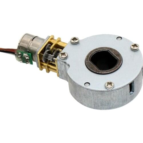 Hugwit Stepping Gear Motor SR29-10BY 29mm DC 5V Mini DC Electric Engine 10by Stepper Secondary Variable Speed Motor