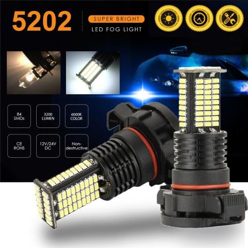 6000K LED Headlight Fog Light Bulbs For Chevy 1500 2500 2007-2015 Integrated Headlight 9005 9006 H11 V7-5205