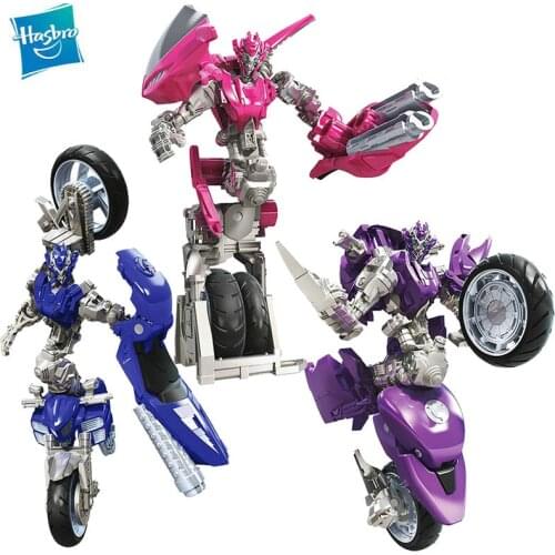 Hasbro Transformers Toys Studio Series 52 Deluxe Transformers Revenge of The Fallen Movie Arcee Chromia Elita-1 Action Figure