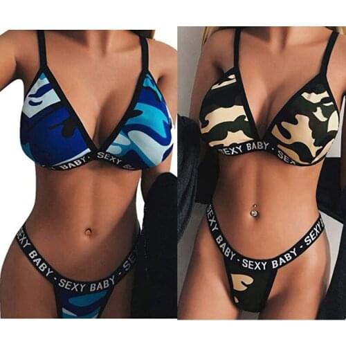 S-3XL Women Sports Underwear Set Langerie Babydoll Lenceria Red Leopard Sexy Erotic Bikini Thong Lingerie Set Nightwear Panties