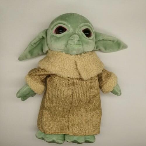 31 CM Baby Yoda Doll Plush Toy Peripheral Model Toy Cartoon Disney Anime Figure Dolls Plushes Childrens Birthday Gift