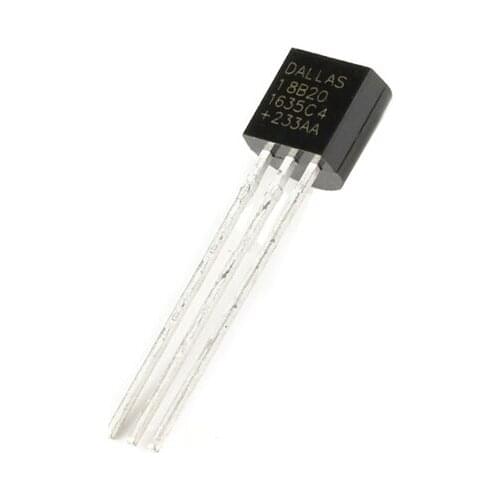 5pcs/lot DS18B20+ 18B20 TO-92 Programmable Digital Temperature Sensor New and Original